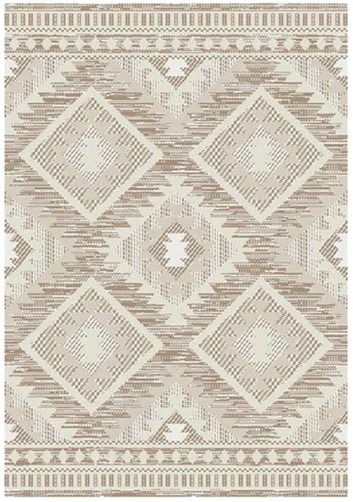 Signature Design by Ashley® Odedale Tan/Cream 5'x7' Medium Area Rug