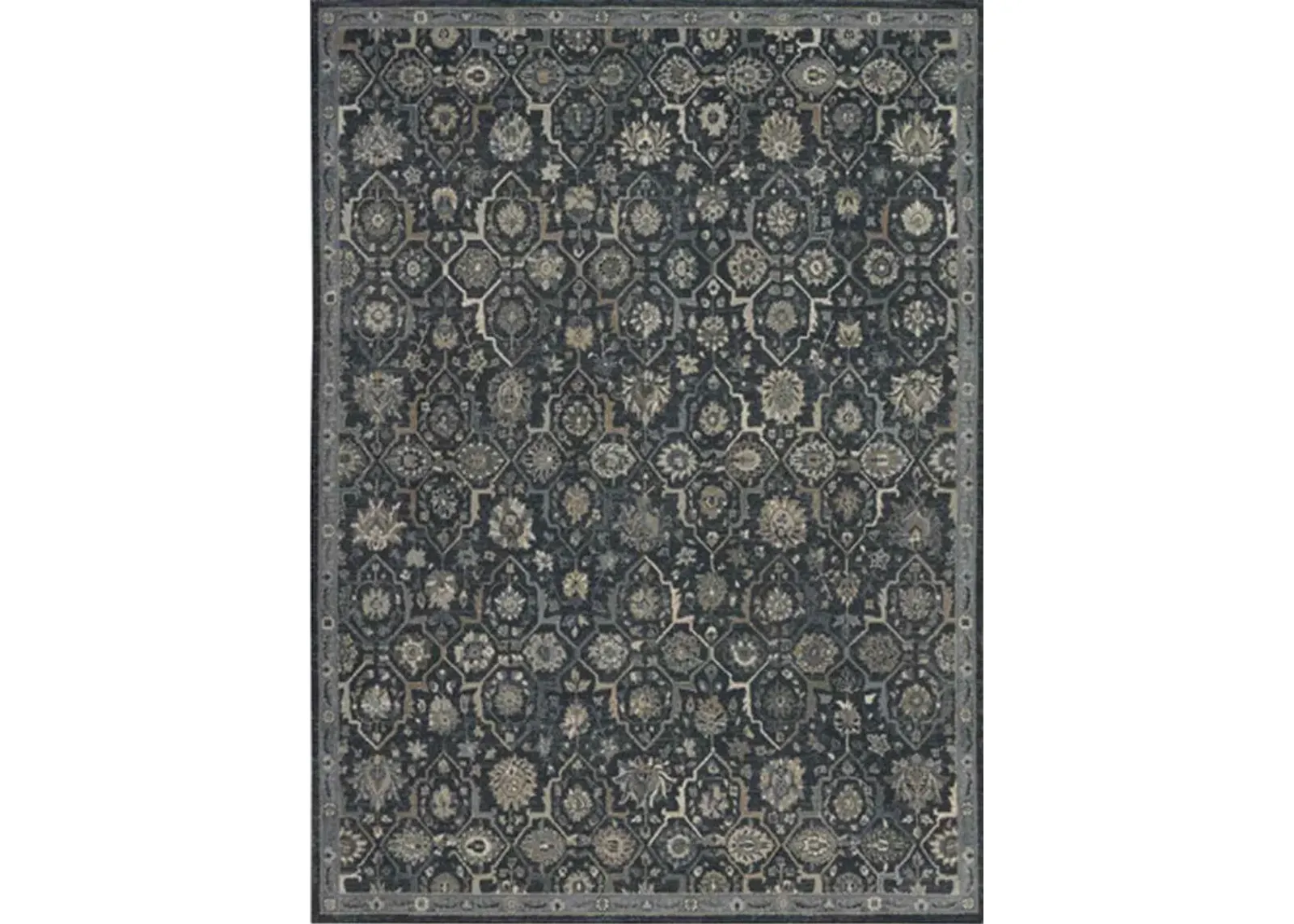 Signature Design by Ashley® Hilcott Blue/Cream/Brown 8'x10' Large Area Rug