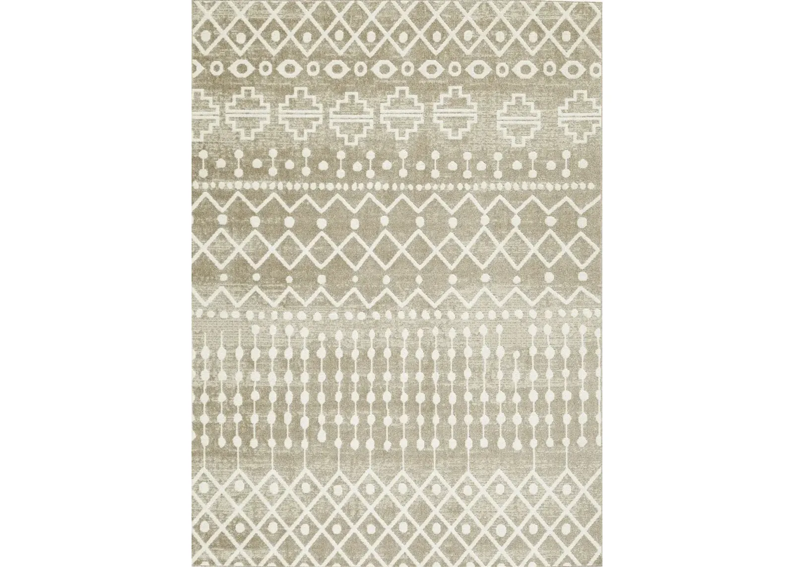 Signature Design by Ashley® Bunchly Tan/Brown/Cream 5'x7' Medium Area Rug