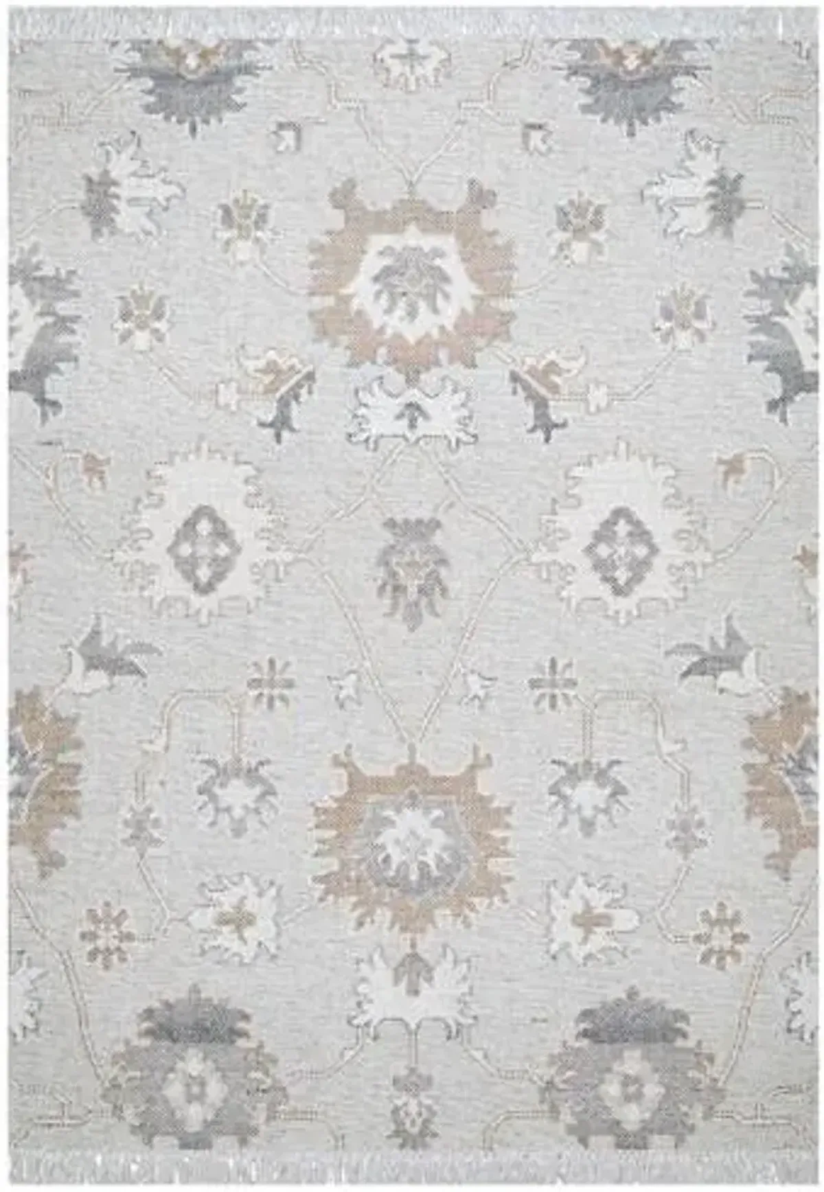 Signature Design by Ashley® Calkin Caramel/Gray/Linen 5'x7' Rectangular Rug