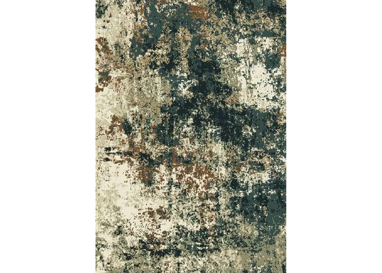 Signature Design by Ashley® Maville Blue/Cream/Gray/Rust/Tan 5'x7' Rectangular Rug