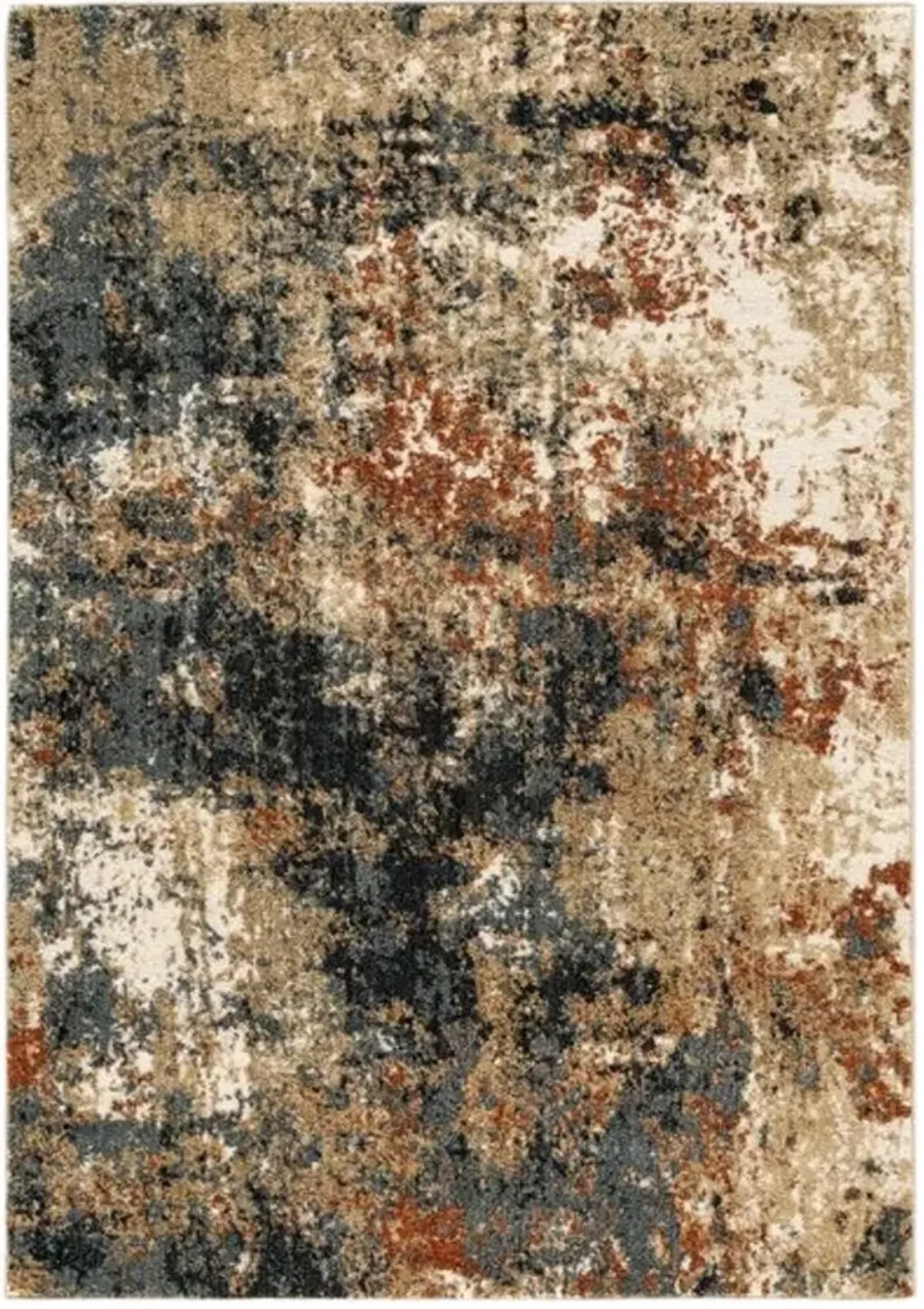 Signature Design by Ashley® Maville Blue/Cream/Gray/Rust/Tan 5'x7' Area Rug