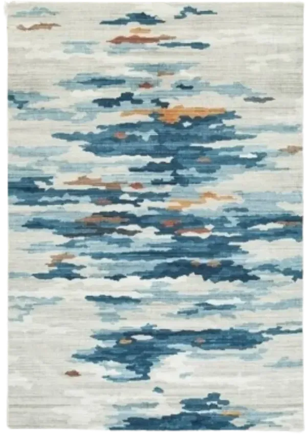 Signature Design by Ashley® Vinlett Blue/Brown/Cream 5'x7' Area Rug