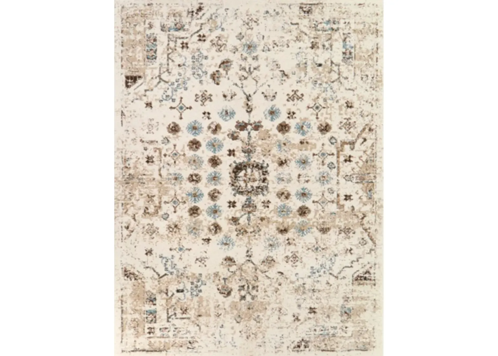 Signature Design by Ashley® Jossler Brown/Ivory/Teal 8'x10' Area Rug