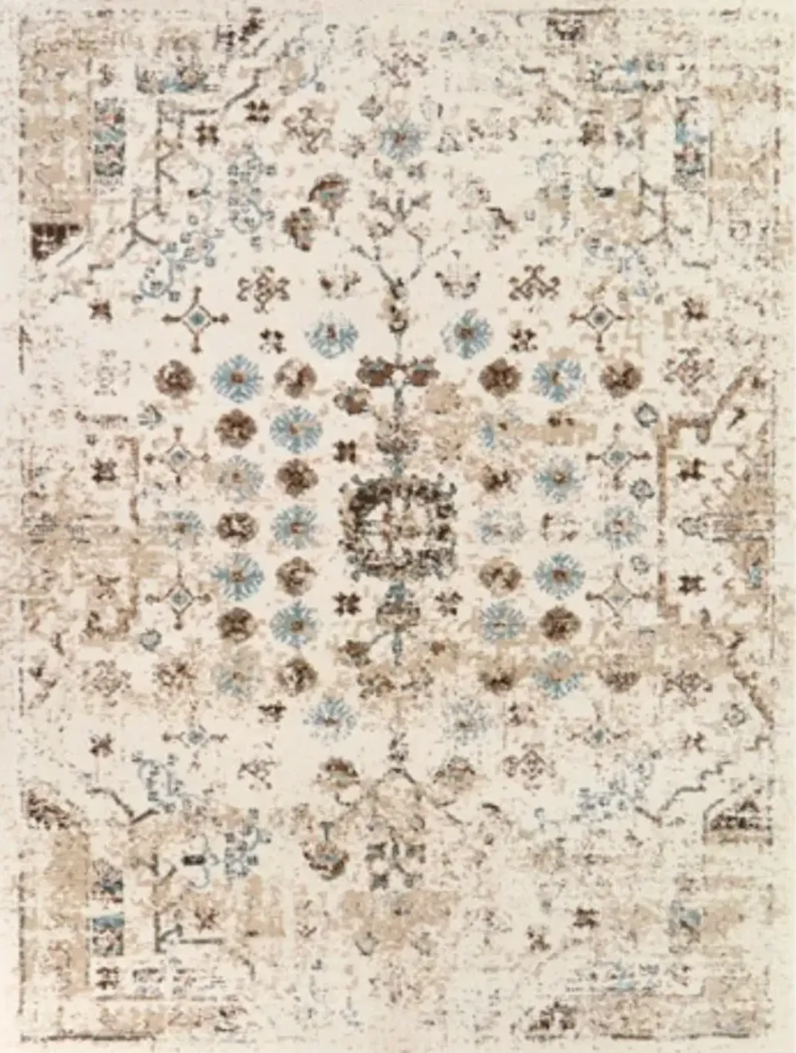 Signature Design by Ashley® Jossler Brown/Ivory/Teal 8'x10' Area Rug