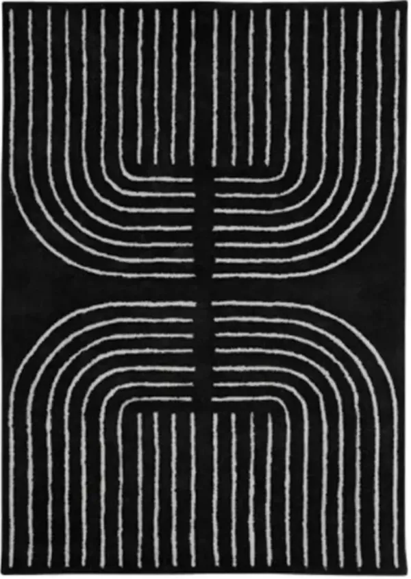 Signature Design by Ashley® Eldonmore Black/Ivory 5'x7' Area Rug
