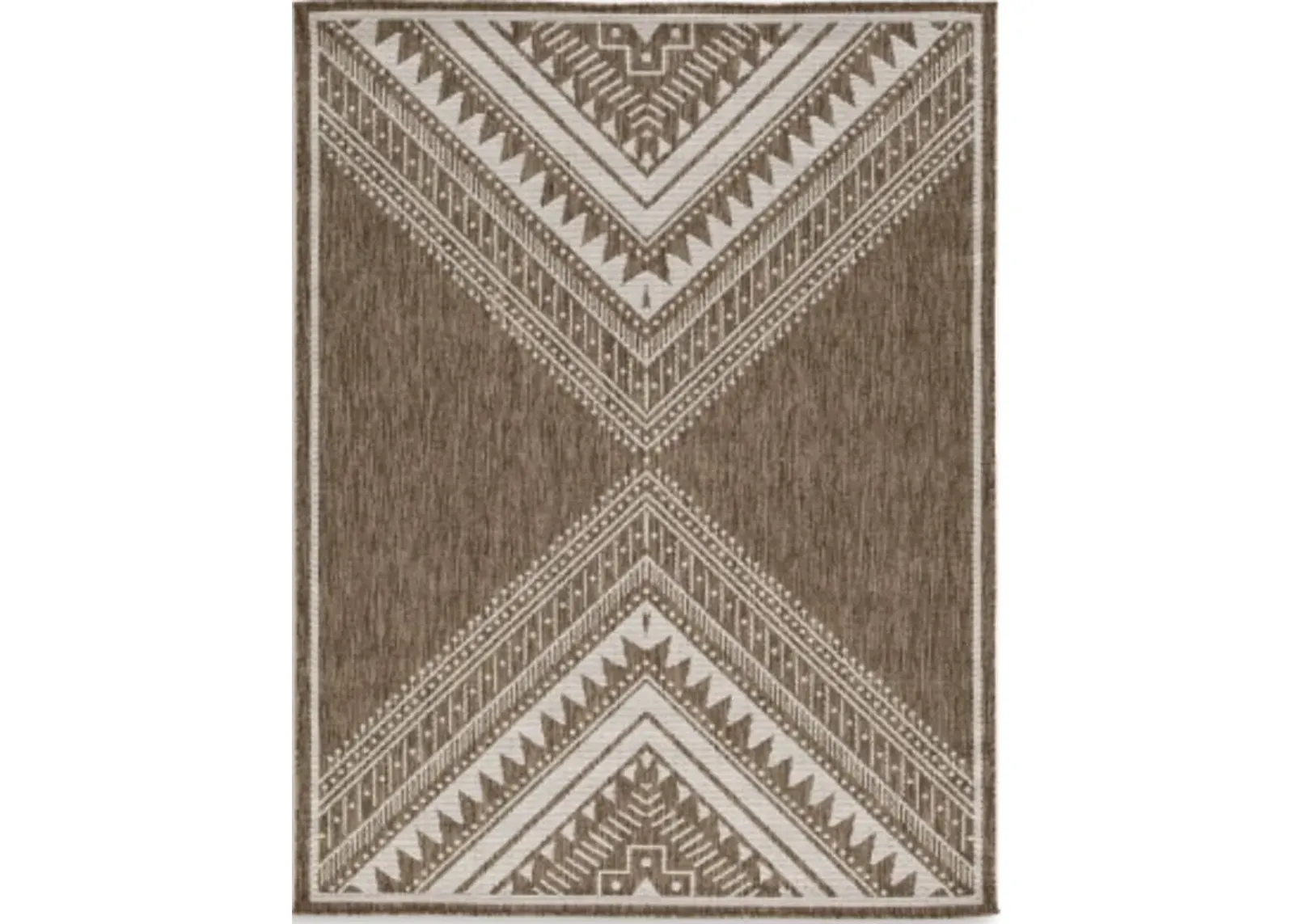 Signature Design by Ashley® Dunsler Brown/Cream 5' x 7' Area Rug