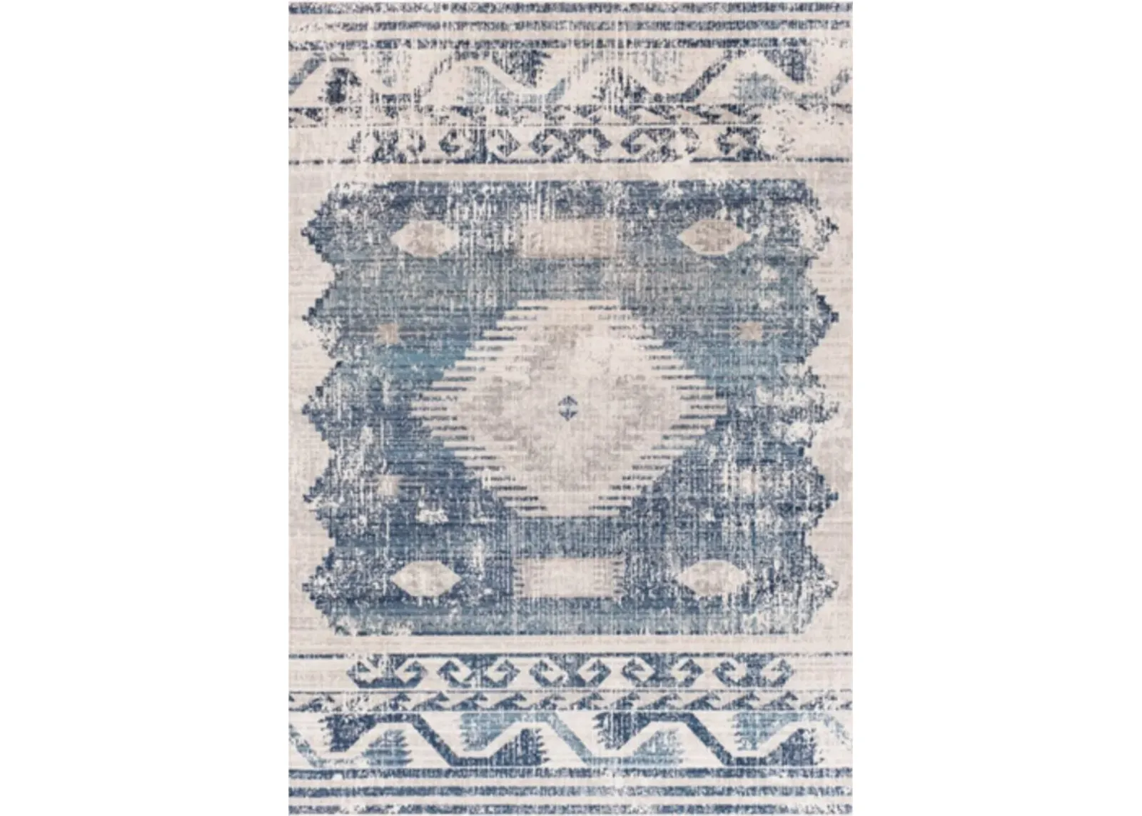 Signature Design by Ashley® Daddridge Blue/Ivory/Gray 8'x10' Area Rug