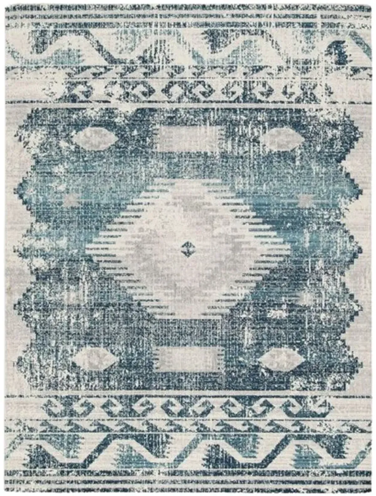 Signature Design by Ashley® Daddridge Blue/Ivory/Gray 8'x10' Area Rug