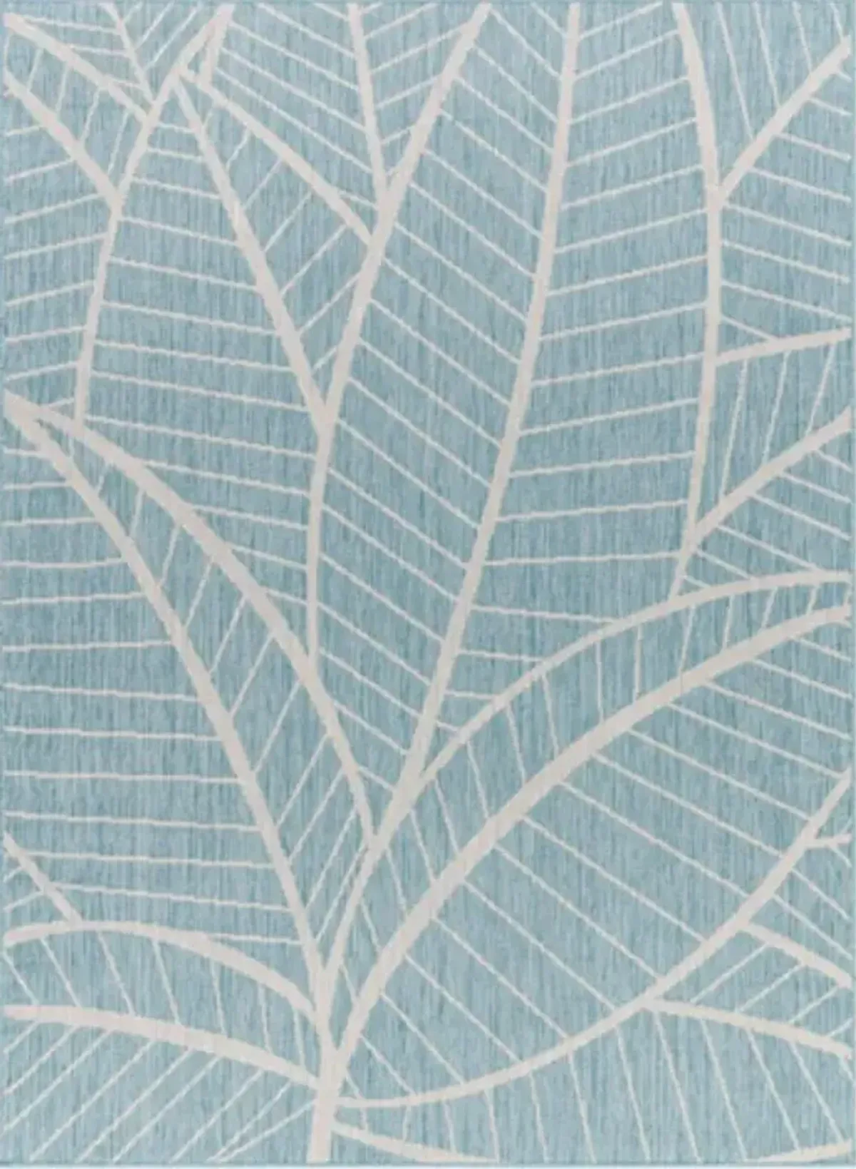 Signature Design by Ashley® Hulsia Aqua/Ivory 8'x10' Area Rug