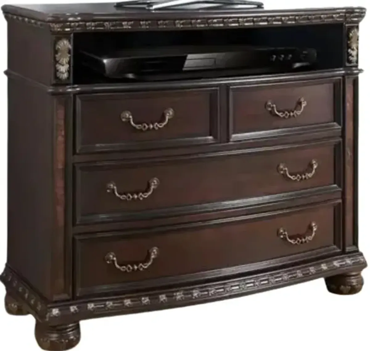 Steve Silver Co. Monte Carlo Cocoa Media Chest