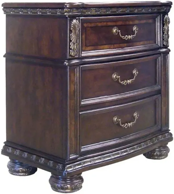 Steve Silver Co. Monte Carlo Lustrous Cocoa Media Chest