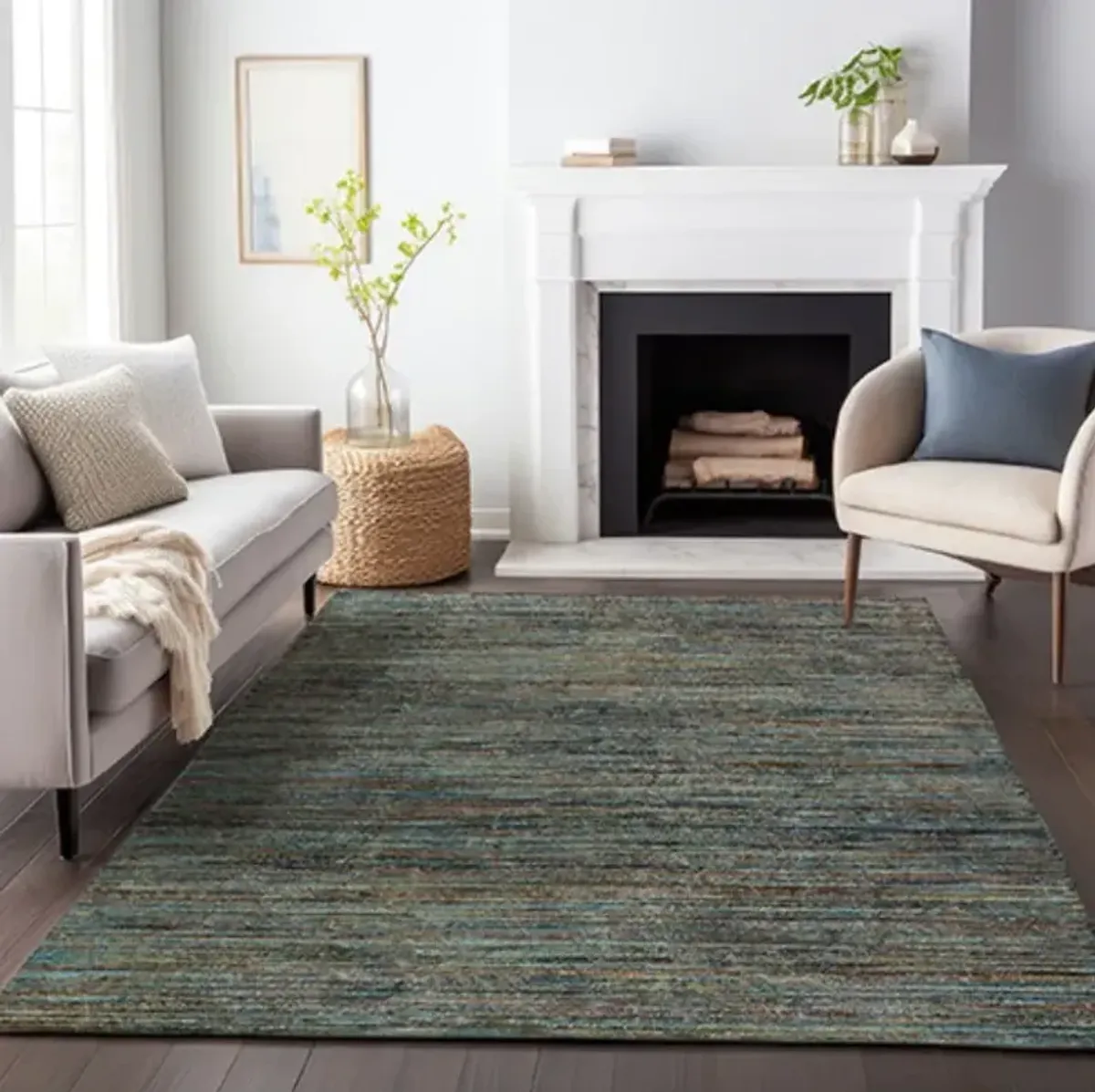 Dalyn Rug Company Rialto Blue 8'x10' Area Rug