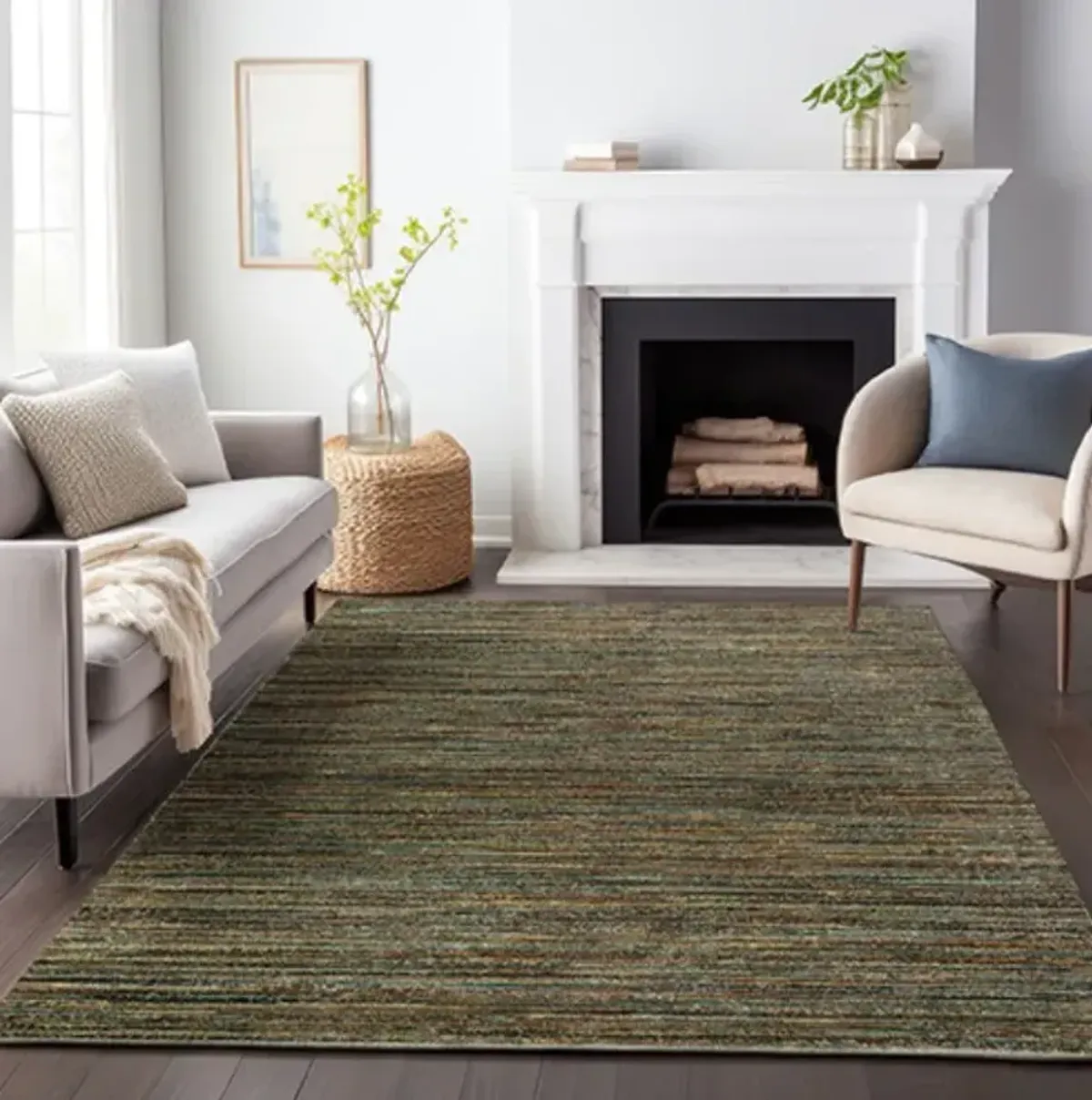 Dalyn Rug Company Rialto Green 8'x10' Area Rug