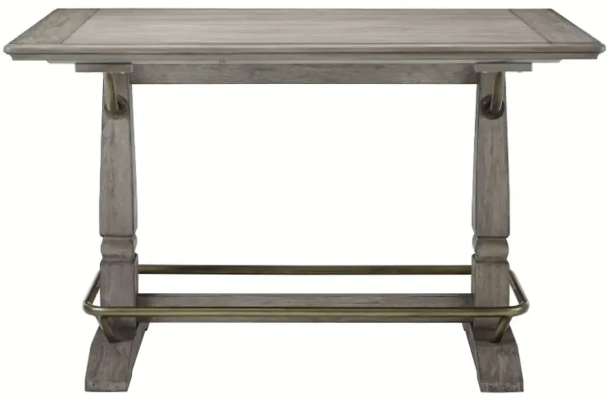 Steve Silver Co. Ryan 7-Piece Smoky Oak Counter Dining Set