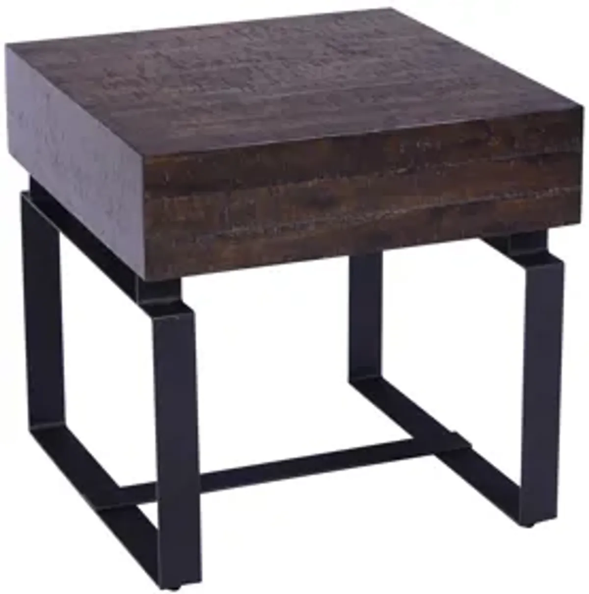 Rustique Lincoln Walnut End Table