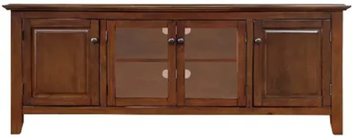 Rustique Pembroke 65" Cherry Entertainment Stand