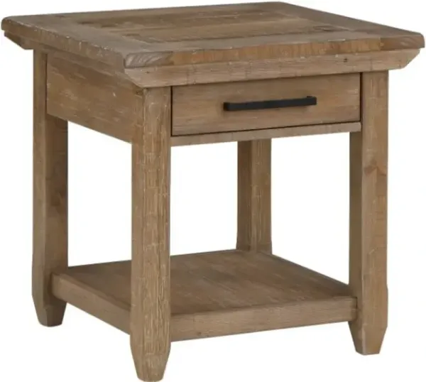Steve Silver Co. Riverdale Natural End Table