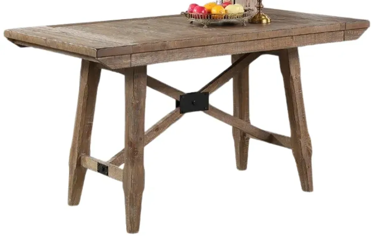 Steve Silver Co. Riverdale 7-Piece Driftwood Counter Dining Set