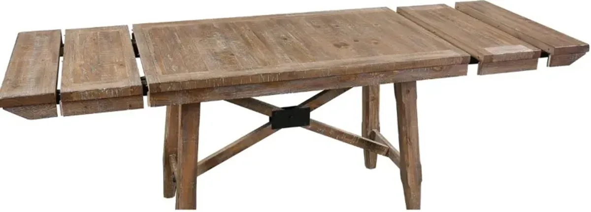 Steve Silver Co. Riverdale Driftwood Counter Height Dining Table