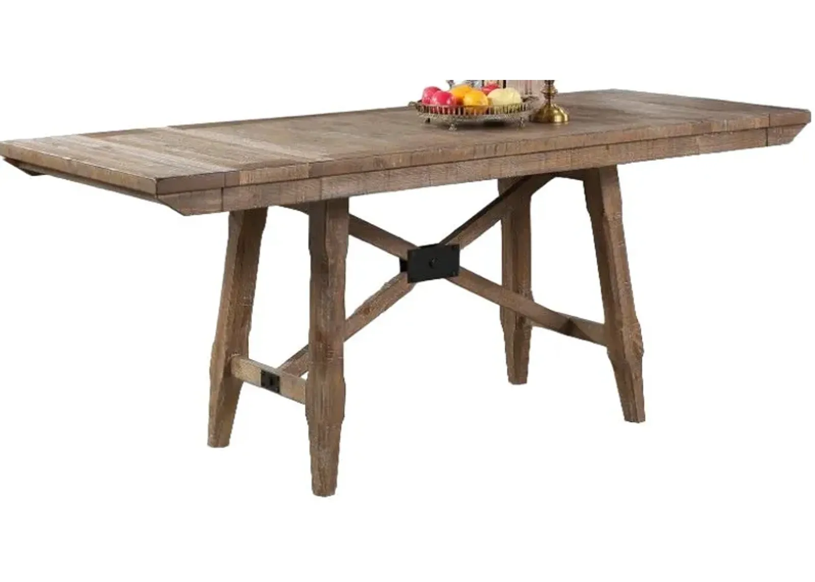 Steve Silver Co. Riverdale Driftwood 2-Leaves Counter Table