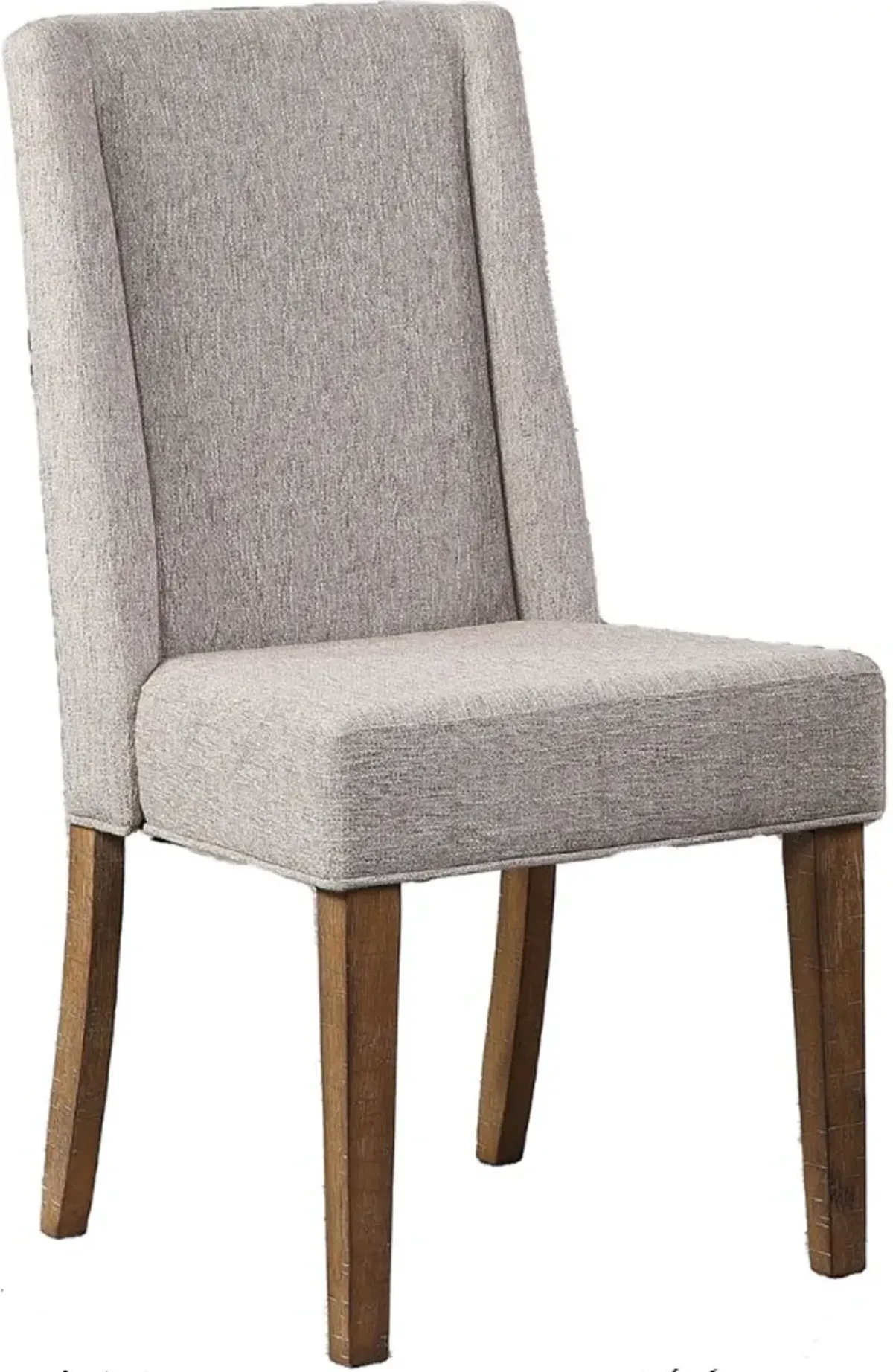 Steve Silver Co. Riverdale Beige/Driftwood Upholstered Dining Side Chair