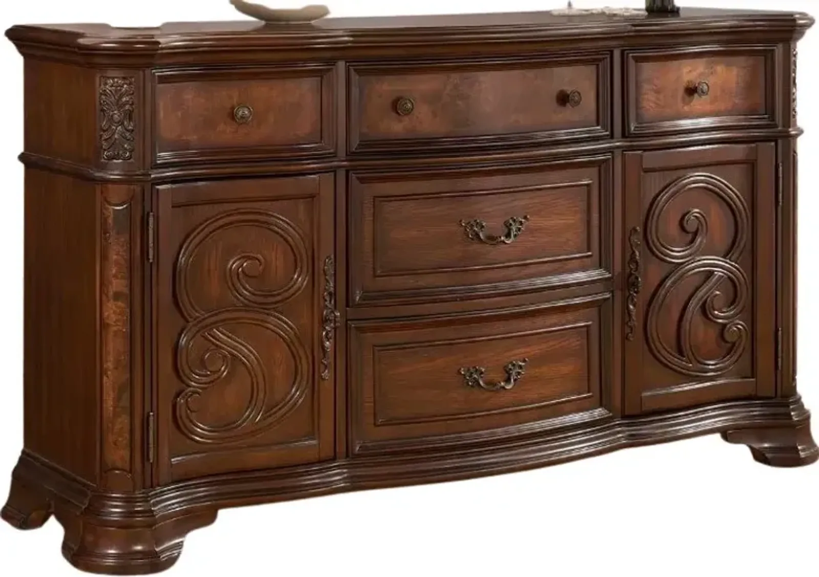 Steve Silver Co. Royale Warm Brown Pecan Buffet