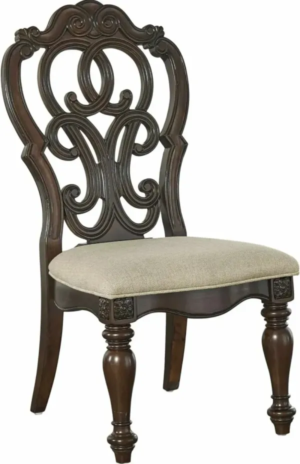 Steve Silver Co. Royale Warm Pecan Side Chair