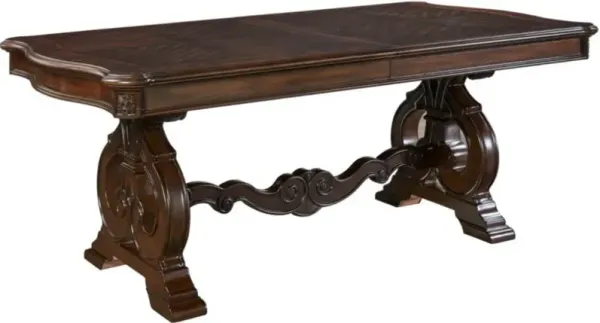 Steve Silver Co. Royale Brown Pecan Dining Table