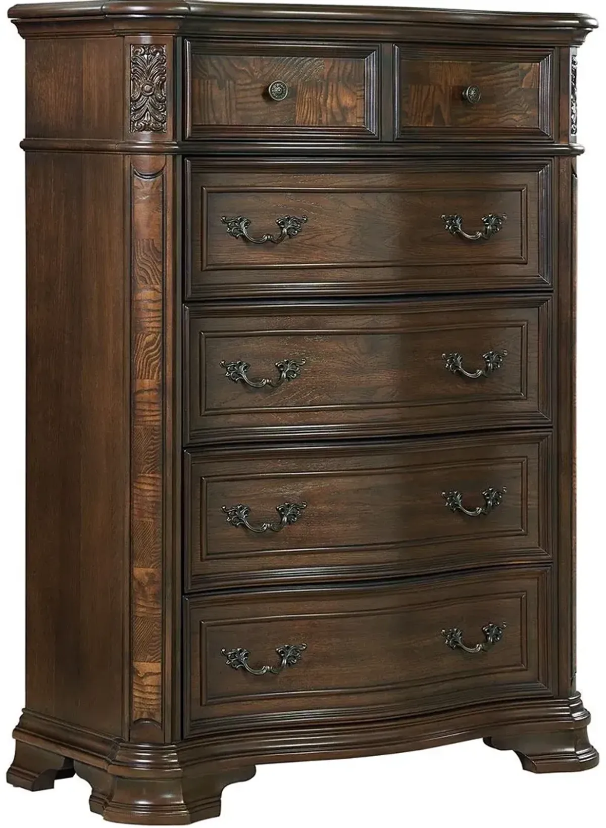 Steve Silver Co. Royale Brown Cherry Lift Top Chest