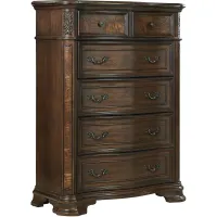 Steve Silver Co. Royale Brown Cherry Lift Top Chest