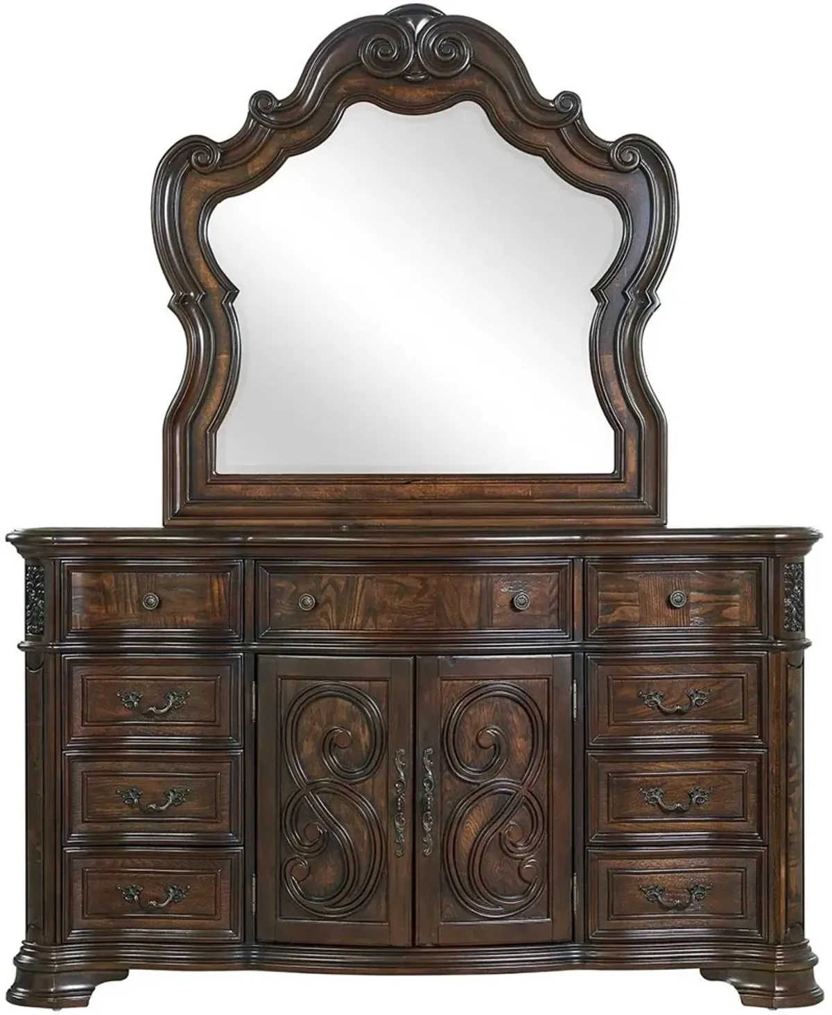 Steve Silver Co. Royale Brown Cherry Dresser