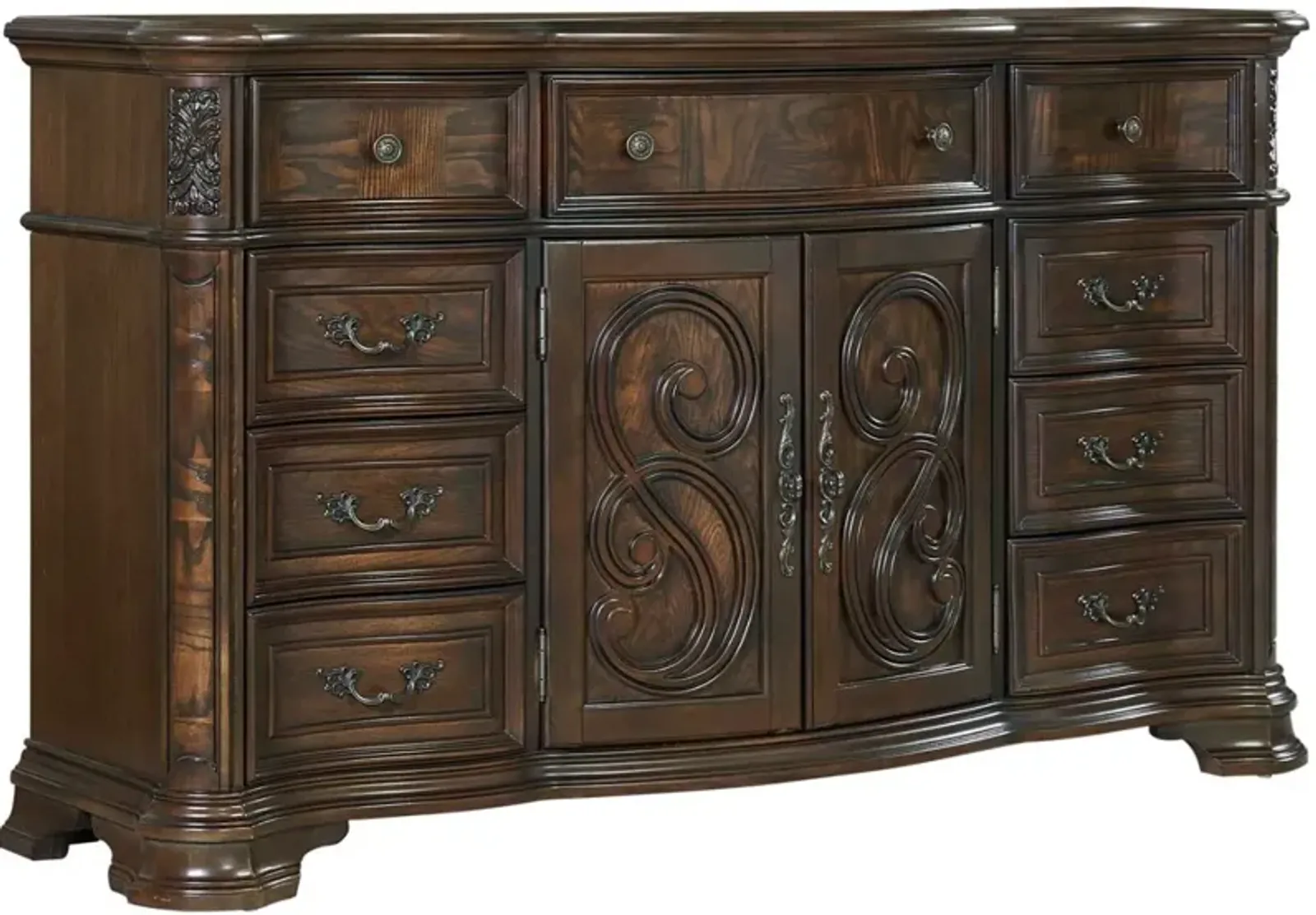 Steve Silver Co. Royale Brown Cherry Dresser