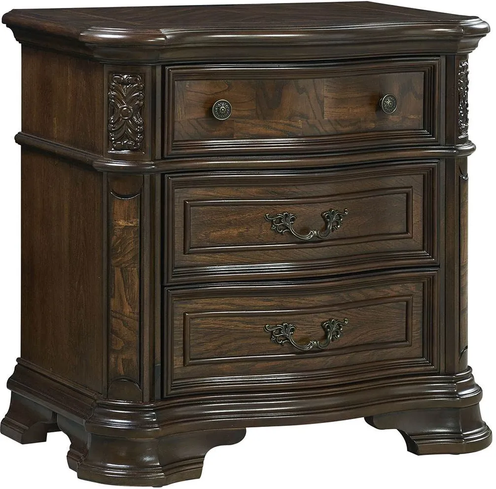Steve Silver Co. Royale Brown Cherry Nightstand