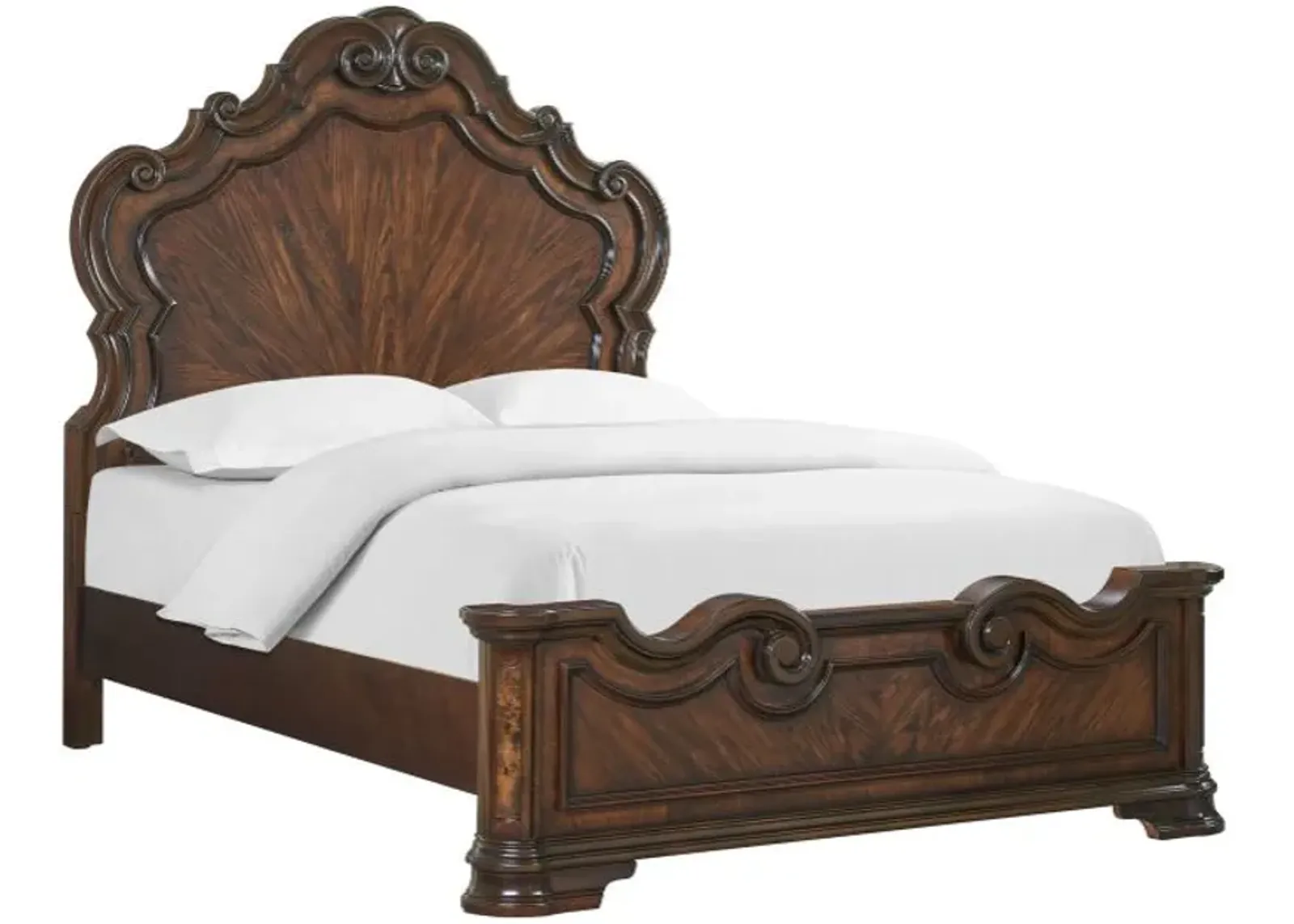 Steve Silver Co. Royale Brown Cherry Queen Bed