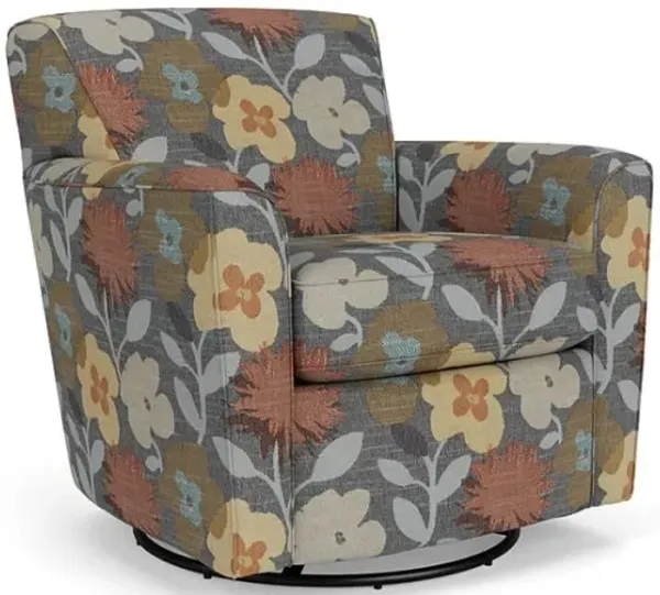 Flexsteel® Floraal Swivel Glider