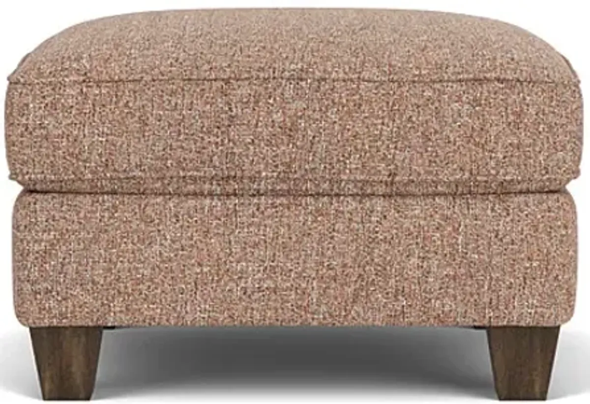 Flexsteel® Dana Light Gray Ottoman