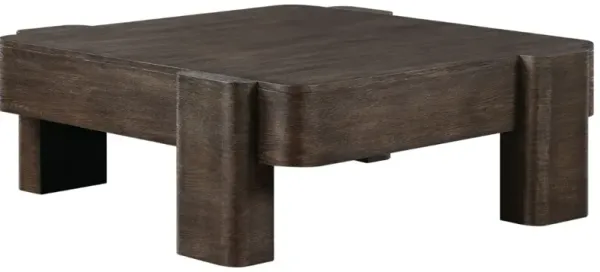 Steve Silver Co. Salina Espresso Square Coffee Table with Casters
