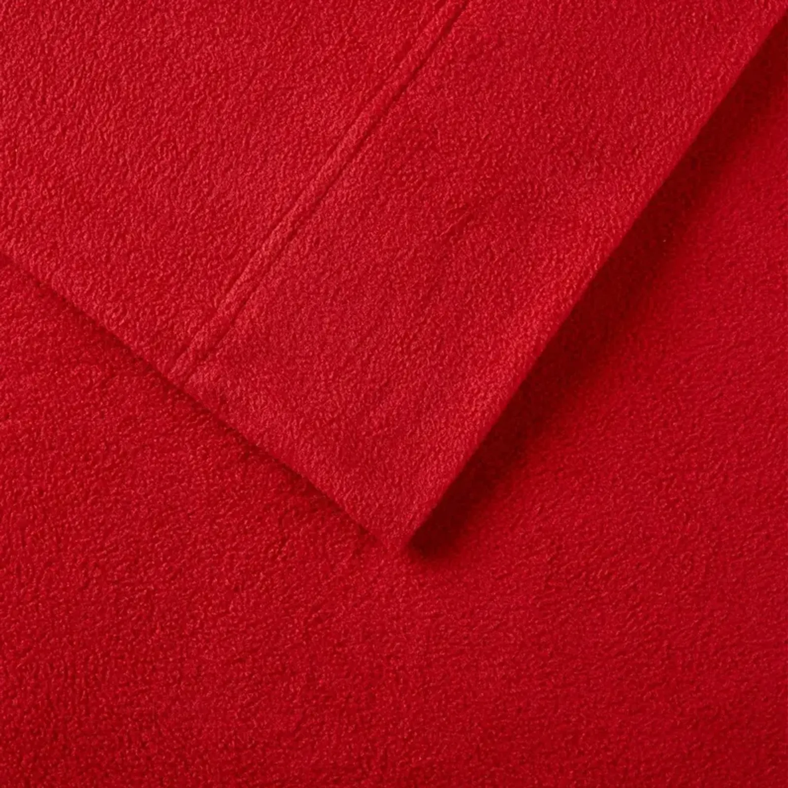 Olliix by True North by Sleep Philosophy 3 Piece Red Twin Micro Fleece Sheet Set