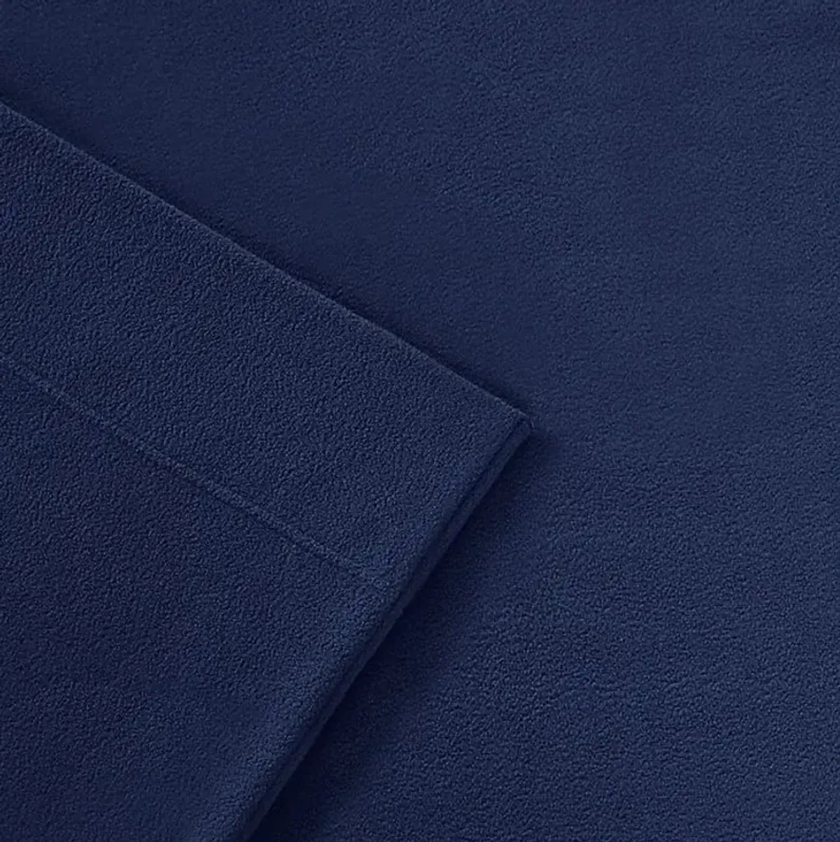 Olliix by Peak Performance Navy Full 3M Scotchgard Micro Fleece Sheet Set