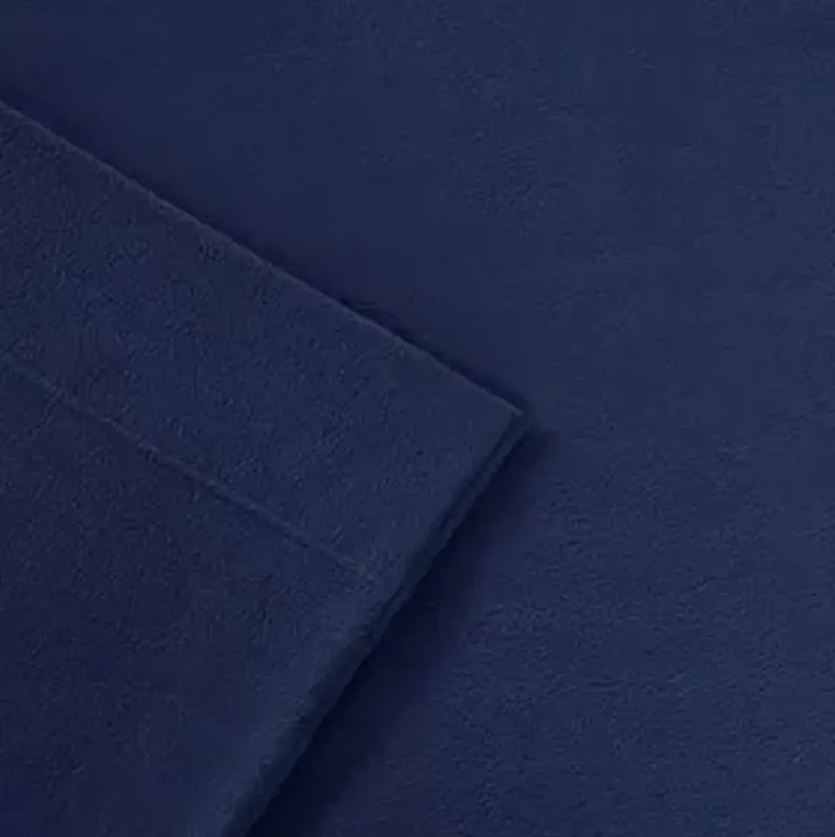 Olliix by Peak Performance 3M Scotchgard Micro Fleece Navy Queen Sheet Set