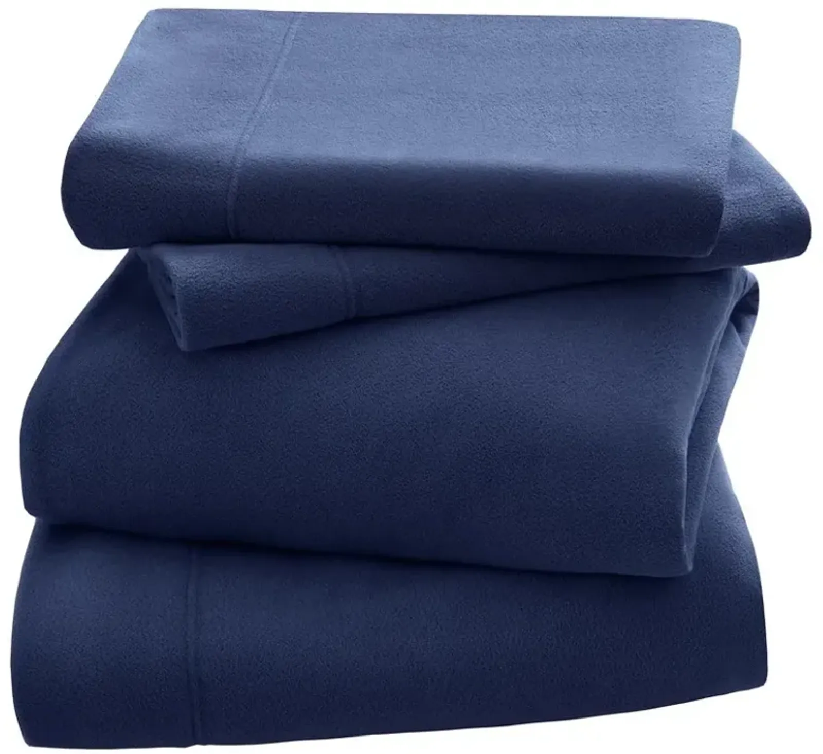 Olliix by Peak Performance 3M Scotchgard Micro Fleece Navy Queen Sheet Set