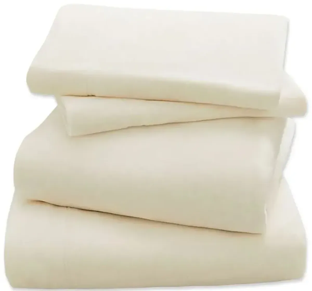 Olliix by Peak Performance Ivory Full 3M Scotchgard Micro Fleece Sheet Set