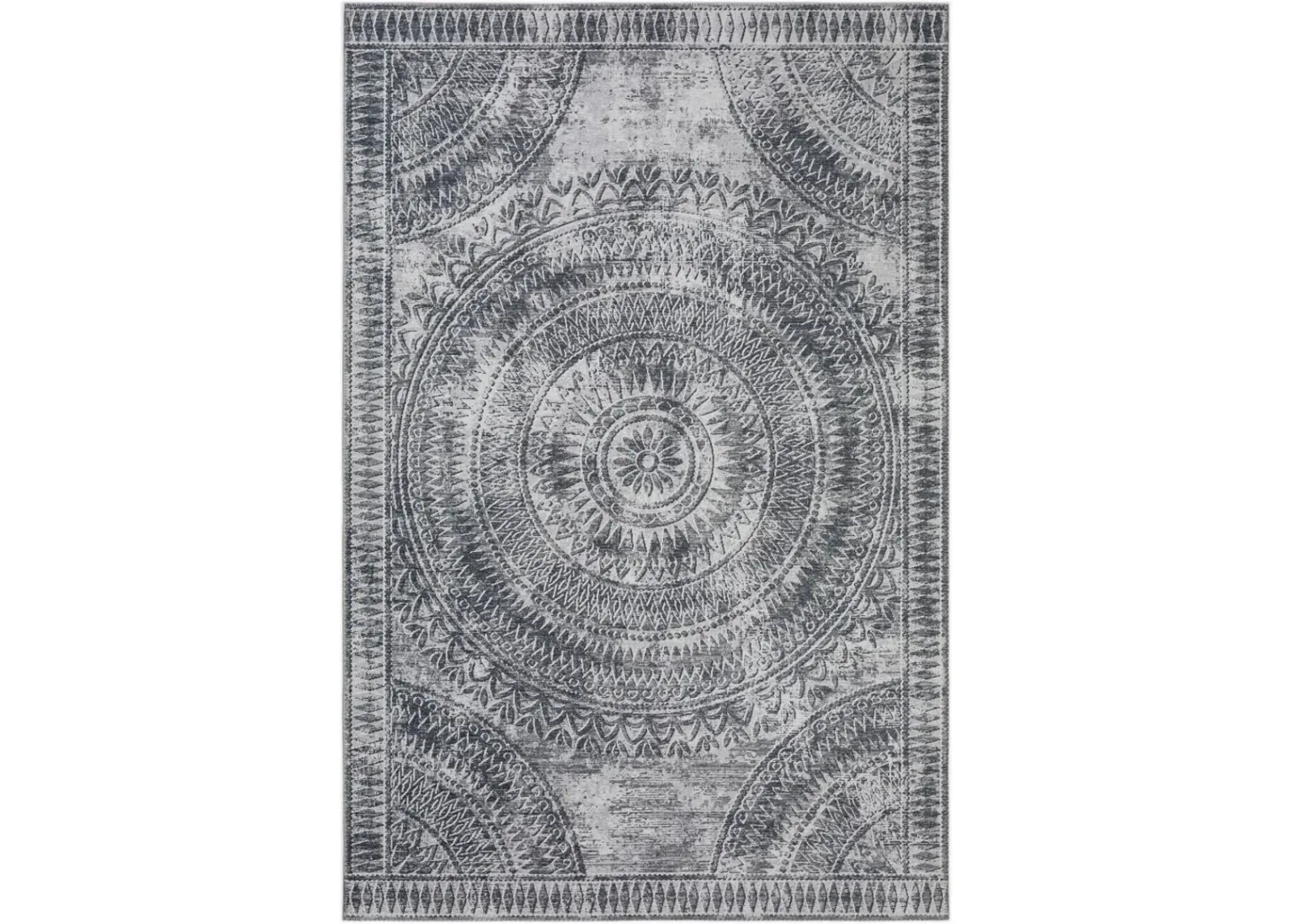 Dalyn Rug Company Sedona Pewter 5'x8' Style 1 Area Rug