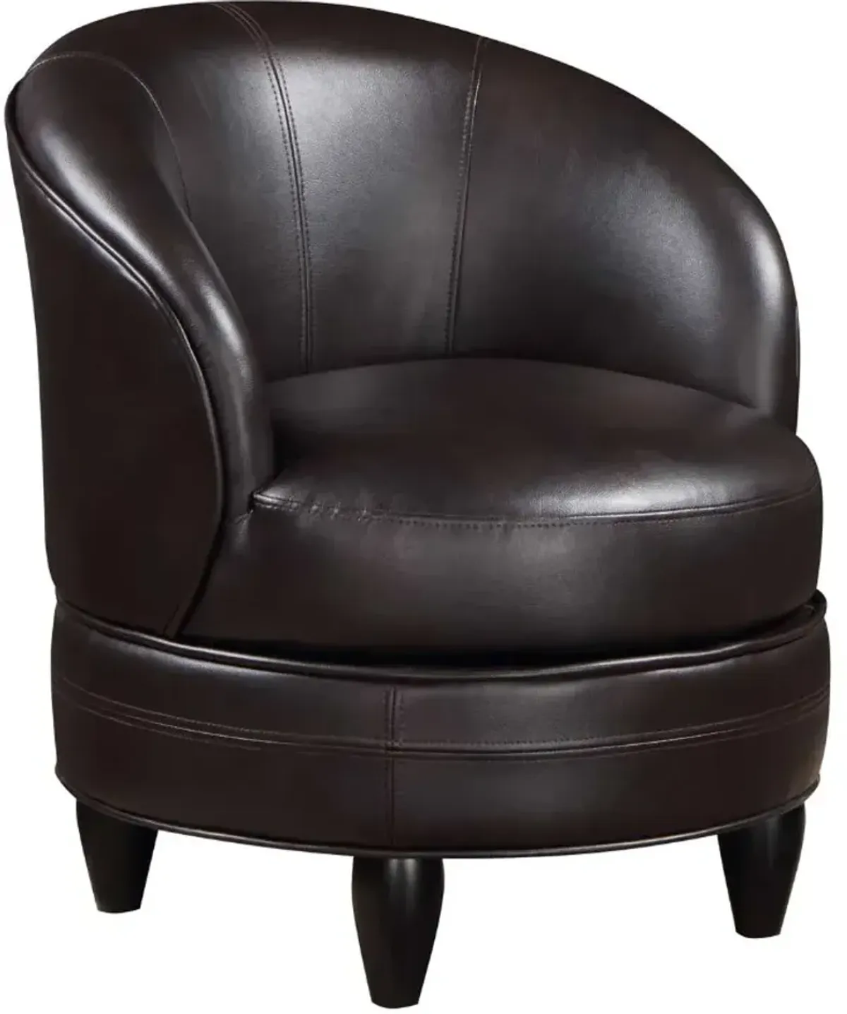 Steve Silver Co. Sophia Brown Swivel Accent Chair