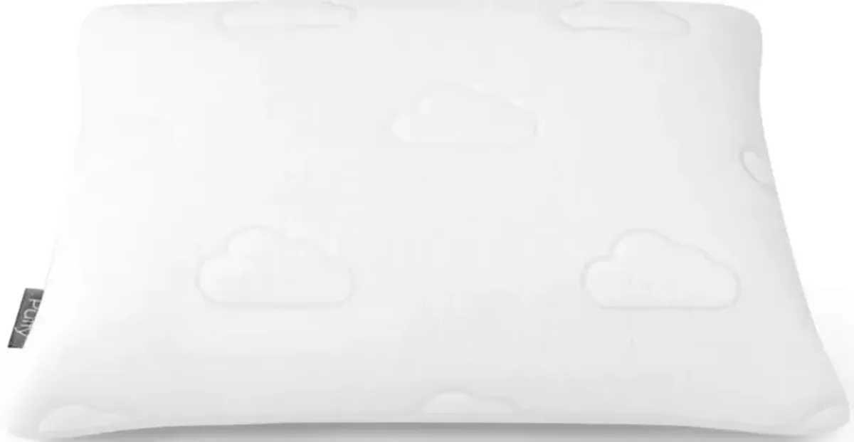 Puffy White Standard Pillow