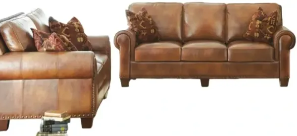 Steve Silver Co. Silverado 2-Piece Brown Living Room Set