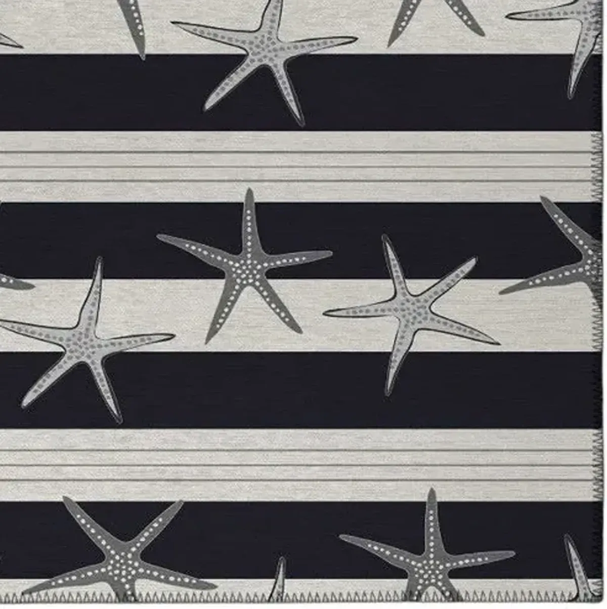 Dalyn Rug Company Seabreeze SZ12 Black 5'x8' Area Rug