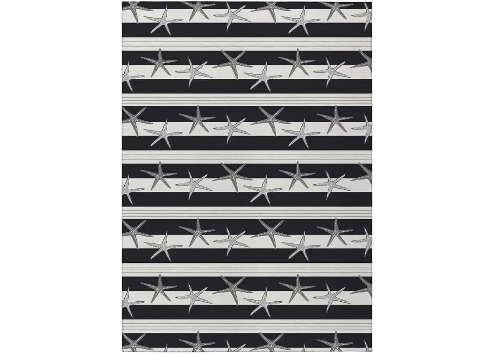 Dalyn Rug Company Seabreeze Black 5'x8' Style 4 Area Rug