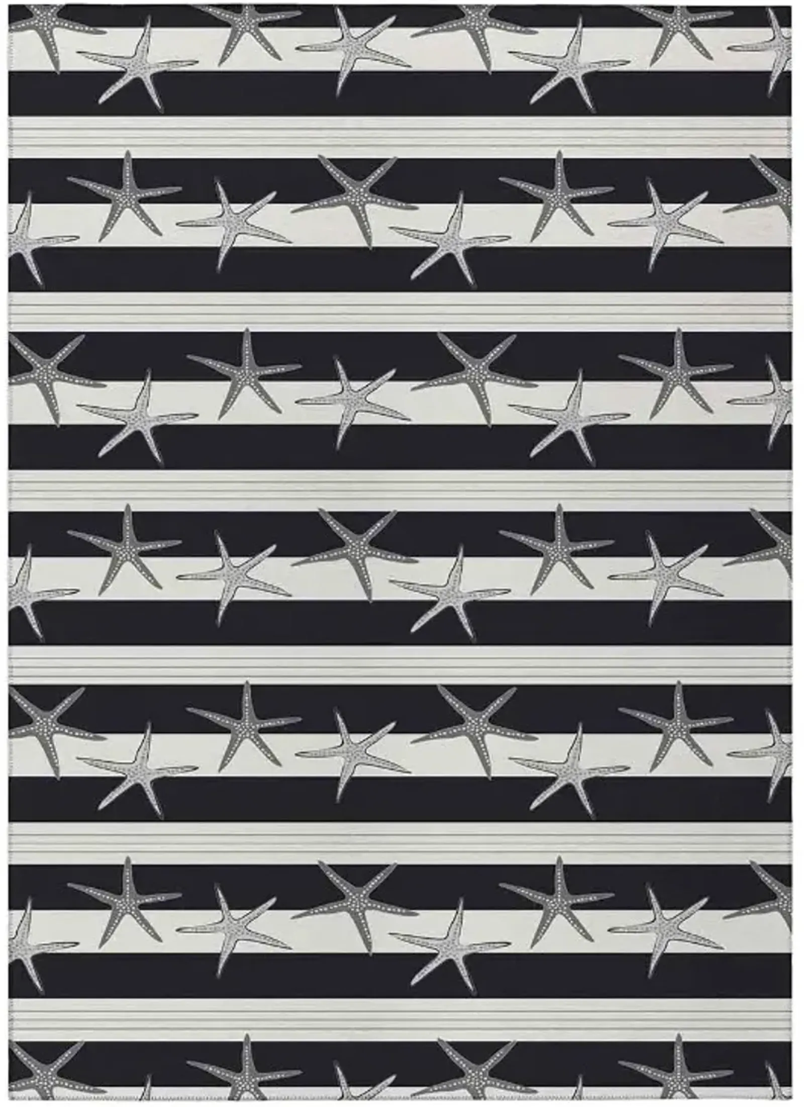 Dalyn Rug Company Seabreeze Black 5'x8' Style 4 Area Rug